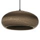  Image Ldv plafonnier déco cardoboard drop, culot e27 brun - lampe non incluse ledvance