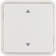  Image Cubyko 1 touche knx pour volet roulant coloris blanc