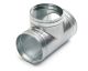  Image Té Equerre Galvanisé : TE 90° - Diamètre 250/250 mm