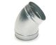  Image Coude galvanisé 45° - Diamètre 160 mm embouti