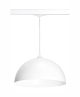  Image Como 023 - suspension e27 60w, blanc, lpe non incl., pour rail 1 allumage