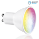  Image Lampe gu10 bluetooth 5w 40° rgb + cx gradable