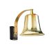  Image Cloche bronze poli IP20 IK02 hauteur 117mm et Ø115mm