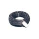  Image Gaine PVC souple noire, dimension intérieure 4mm, bobine de 50m