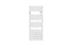  Image Radiateur sèche-serviettes connecté adelis digital 1500w blanc carat