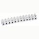  Image Barrette nylbloc 6mm2 blanc