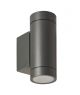  Image Axo gu10 -appl. mur ext. ip54 ik05, haut/bas, lpes gu10 led 6w 3000k 470lm incl.