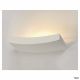  Image Plastra, applique intérieure, curve, blanc, r7s 78mm/qt-de12, 100w max, plâtre