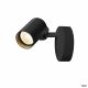  Image Helia, simple, applique/plafonnier, noir, led 11w 3000k, 35°