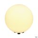  Image Rotoball 40, luminaire mobile extérieur, blanc, e27, 24w max, ip44