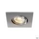  Image Easy-install master qpar51, encastré de plafond intérieur, carré, alu brossé, gu