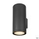  Image Enola, applique ext, rond, l, anthracite, led, 53w, 3000k/4000k, ip65, up/down