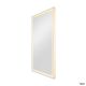  Image Trukko, applique intérieure, miroir, rectangle, argent, led, 25w, ip44, variable