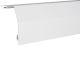  Image Profilé de recouvrement beha-set pvc h 190mm x p 150mm ral 9010 blanc paloma