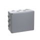  Image Mureva box, boite de dérivation ip55 + embouts 275x225x120, gris