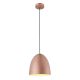  Image Para cone 30, suspension, longueur 250 cm, e27, 1x max. 60 w, cuivre / blanc