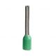  Image Dz5 - embout de câble isolé - format moyen - 6mm² - vert - nf