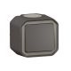  Image Plexo commande simple réversible va-et-vient ou poussoir - anthracite - saillie