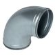  Image Coude galvanisé 90° à joint - Diamètre 160 mm embouti