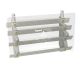  Image Bloc de distribution horizontal étagé 400a pour cosses - xl³hp