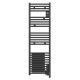  Image Radiateur sèche-serviettes connecté Doris digital étroit 300W anthracite