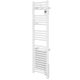  Image Radiateur sèche-serviettes connecté Doris digital étroit 300W blanc carat