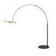  Image ONE BOW, lampadaire LED, intérieur, noir, LED, 22W, UGR < 22