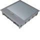  Image Boîte de sol carrée 24 modules diam 325mm encastrement diam 306mm grise