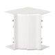  Image Optiline 45 goulotte pvc blanc polaire 140 x 55 mm - angle intérieur