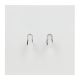  Image Double Poussoir - Epure Blanc Satin Art d'Arnould