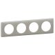  Image Plaque 4p gris perle