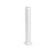  Image Colonnette a clippage direct 1 compartiment 0,68m blanc