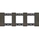  Image Living now plaque  acier space 3x2 modules 71v