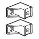  Image Jeu de 2 supports bornier ip2x