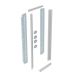  Image Chassis a composer montants et habillage plastique pour coffret h 1000 larg 800