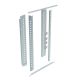  Image Chassis a composer montants et habillage metal pour coffret haut 1000 larg 800