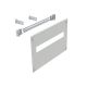  Image Chassis a composer plastron modulaire metal haut 300  larg 800 avec rail