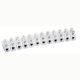 Image Barrette nylbloc 2,5mm2 blanc