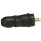  Image Fiche 2p+t 16a franco-belge caoutchouc n oir ip55 sur prise etanche borne auto p
