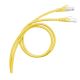  Image Cordon rj45/rj45 standard cat6a s/ftp  pvc jaune 3 m