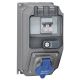  Image Coffret 16a 230v 2p+t disj.ip44