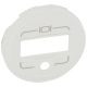  Image Enjoliveur prise hd15 + jack 3,5 - blanc