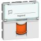  Image Rj45 cat6a stp mosaic volet orange