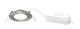  Image Flat cct - encastré plat fixe nickel 110° led 5w 450lm 3000/4000k (cct)