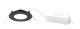  Image Flat cct - encastré plat fixe noir 110° led 5w 450lm 3000/4000k (cct)