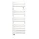  Image Radiateur sèche-serviettes adélis mixte digital 2000w blanc brillant