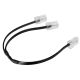  Image Cordon repartiteur telephone double rj45