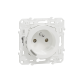  Image Wiser odace - prise 2p+t connectée - 16a  - zigbee - blanc