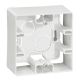  Image Cadre saillie 1 poste blanc