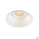  Image Horn-o, encastré de plafond intérieur, blanc mat, gu10/qpar51, 50w max, ip21